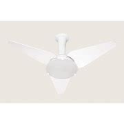 Ventilador Teto Buzios Max Branco Pas Mogno Tron 220V Paris Luz Loja