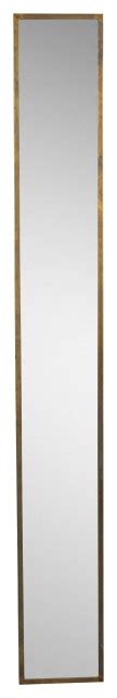 Rustic 60 Tall Thin Decorative Metal Frame Accent Wall Mirror 8in Slim