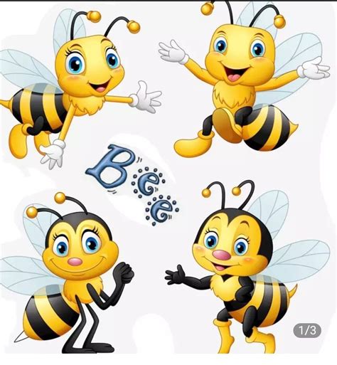 Pin By Creative Art On Аппликации Aplications Cartoon Bee Bee Pictures Bee Drawing