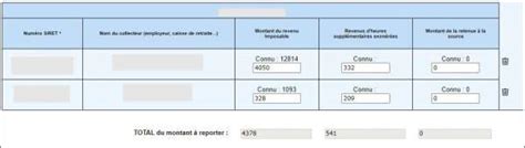 Déclaration revenu 2020 Assistantes Maternelles NET