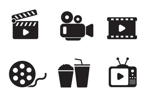 Movie Icon Vector Art, Icons, and Graphics for Free Download