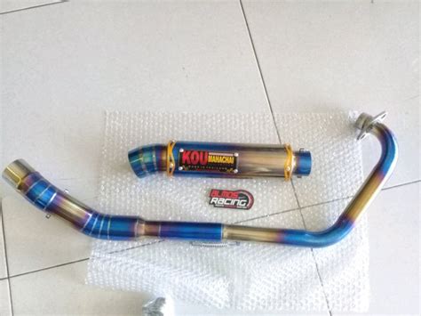 Jual Knalpot Kou Bluemon Fullsystem Pnp Vixion Cbr Facelift Cb New