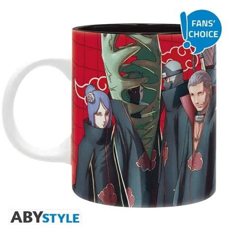 ABYstyle Naruto Shippuden Ceramic Mug 320ml Artwork Akatsuki Krūze