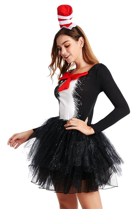 Ladies Dr Seuss Cat In The Hat Costume