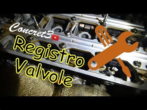 Come Registrare Le Punterie Honda B16 Vtec Valve Adjustment