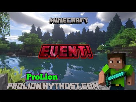 Minecraft Event Pe Prolion Grade Iteme Bani Si Fly Pentru Toti