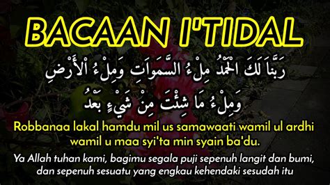 Bacaan Doa I Tidal Arab Latin Dan Artinya Rabbana Lakal Hamdu Mil Us