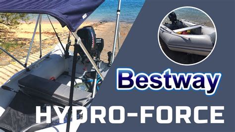 Bestway Hydro Force Caspian Pro M With Hp Suzuki Youtube