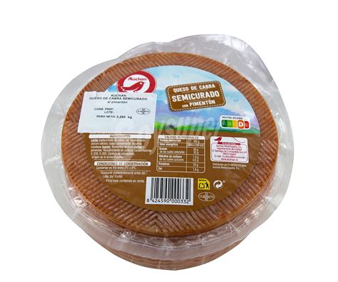 Producto Alcampo Queso de cabra semicurado con pimentón 1100 gramos