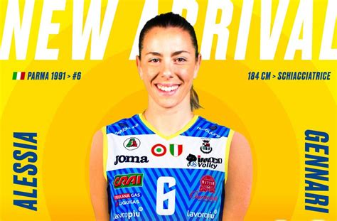 Lazzurra Alessia Gennari Una Nuova Pantera Lega Pallavolo Serie A