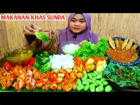 MAKANAN KHAS SUNDACUMI PEDAS JENGKOL BALADO PETE IKAN ASIN KAREDOK