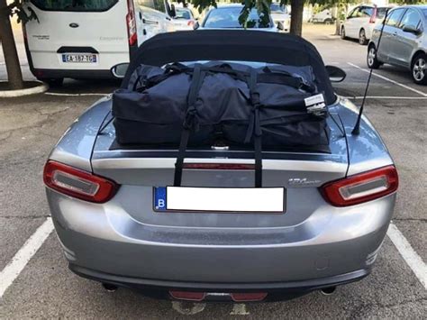 Fiat 124 Spider Luggage Rack Boot Bag001 Boot Luggage Racks For