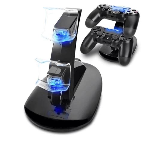 Buy Ps4 Controller Charger Dock Led Dual Usb Charging Stand Cradle Best Price In Pakistan