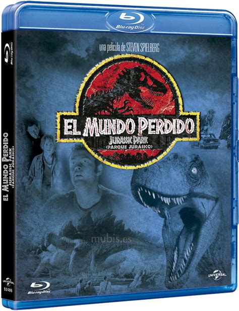 Carátula de El Mundo Perdido Jurassic Park Blu ray