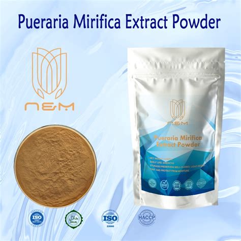 N M Pueraria Mirifica Extract Powder Isoflavones Wild For Supplement