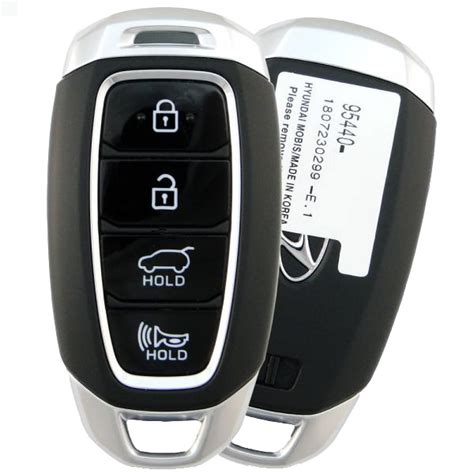 Hyundai Sante Fe Button Smart Key Fcc Tq Fob F Pn S