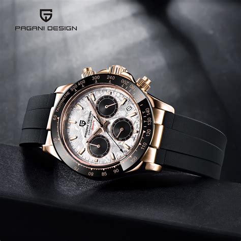 PAGANI DESIGN Original 1664 Watches For Men New Japan VK63 Chronograph