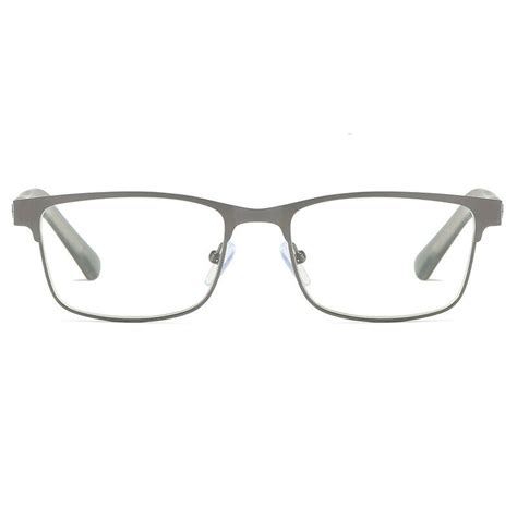 2x Herren Metall Rechteck Federscharnier Lesebrille 1 0 1 5 2 0 2 5 3 3