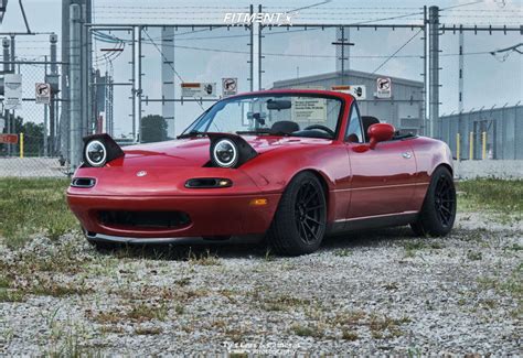 1997 Mazda Mx 5 Miata Base With 15x8 Advanti Racing Storm S1 And