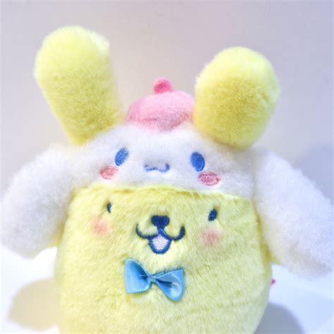 Sanrio 20th Cinnamoroll Anniversary x Pompompurin Plushie Mascot ...