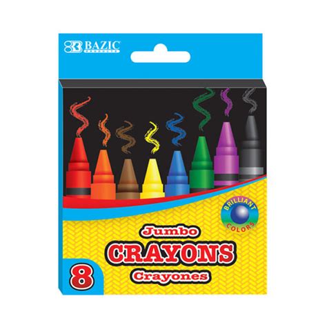 School Crayon Bazic Jumbo Pk Wax Office Supplies Brokers Ltd