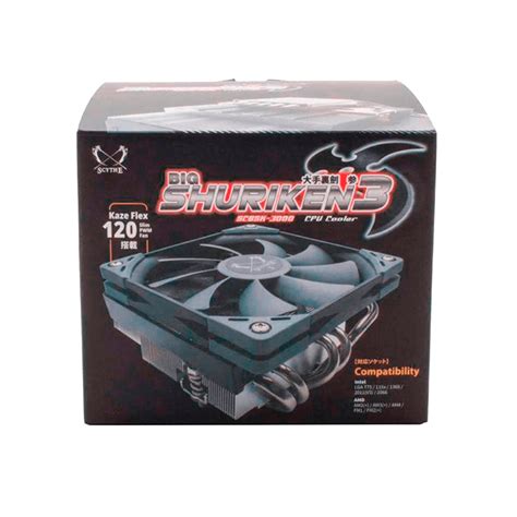 Cooler Para Processador Scythe Big Shuriken Mm Intel Amd Patoloco