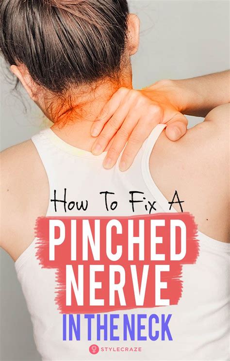 Pinched Nerve In The Neck: Causes, Symptoms, & How To Fix It | Nerve ...