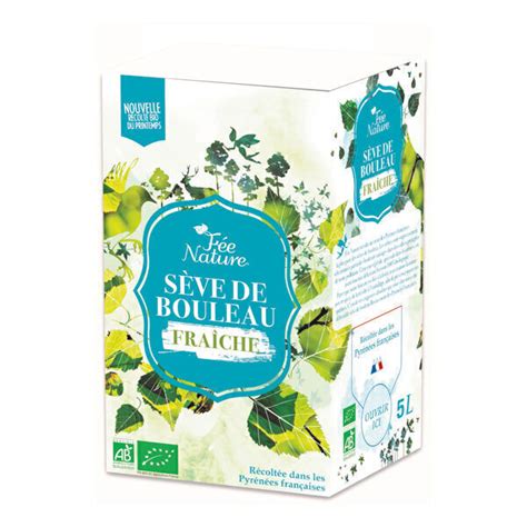 Sève de bouleau fraîche Bib de 5L Greenweez