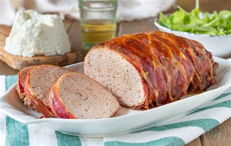 Polpettone Di Tacchino E Ricotta In Crosta Di Speck Facile E Goloso