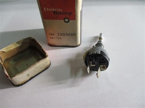 Nos Gm Windshield Wiper Switch Delco Remy Chevy Olds