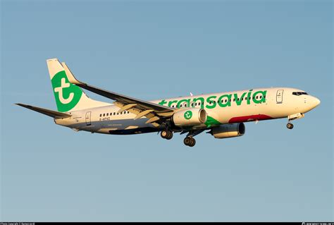 F HTVZ Transavia France Boeing 737 8JP WL Photo By Ramon Jordi ID