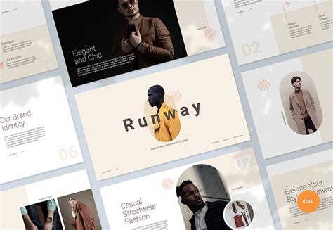 Fashion Show Google Slides Presentation Template - Graphue