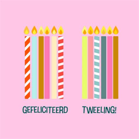 Verjaardagskaart Greetz Tweeling Greetz