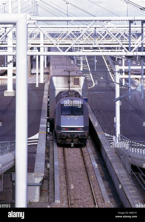 england france the channel tunnel Stock Photo - Alamy