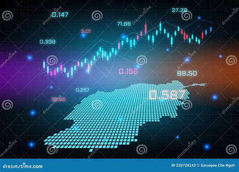 Afghanistan Chart Infographic Elements Royalty Free Stock Image