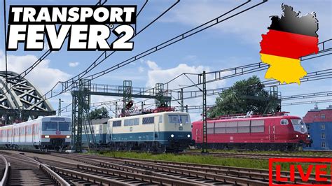 Transport Fever 2 LIVESTREAM Vom 19 05 2024 Teil 1 Deutschlandmap