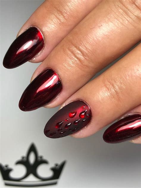 Red Nails Nail Art Beauty Black Red Toenails Red Nail Black