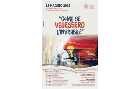 Come Se Vedessero Linvisibile Seminario Vescovile Di Padova