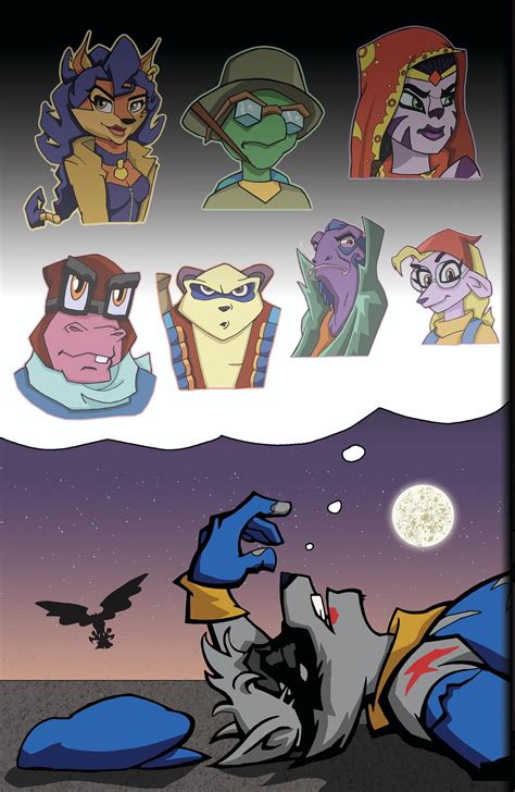 Sly Cooper A Master Thiefs End Back Cover 8 By Lancefreelanceartist