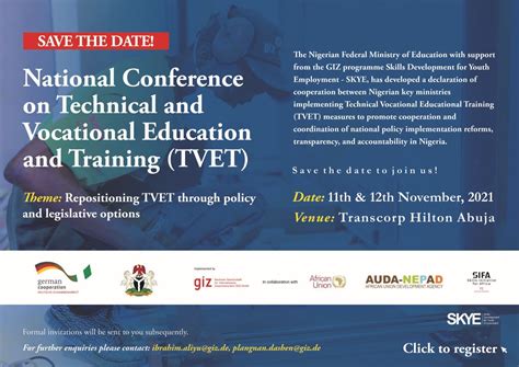 National Conference On Tvet Skye
