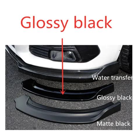 For Honda Jazz Fit Front Bumper Diffuser Protector For 2014 2015 2017