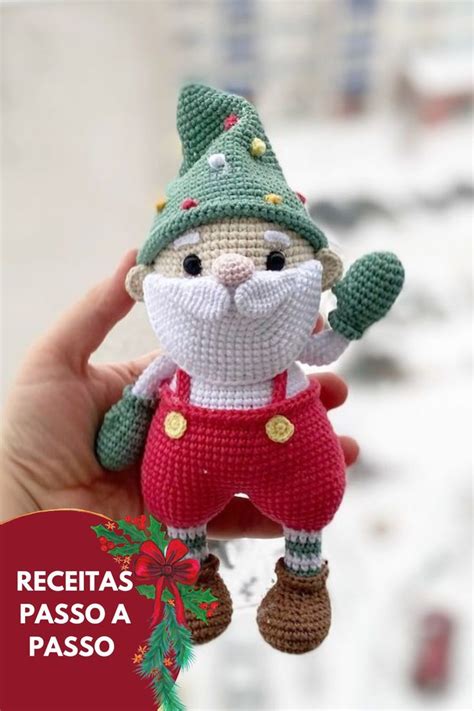 Receitas Passo A Passo Amigurumis De Natal Kerst Haak