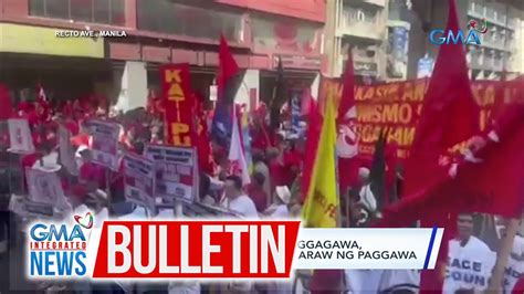 Iba T Ibang Grupo Ng Mga Manggagawa Nagkilos Protesta Ngayong GMA