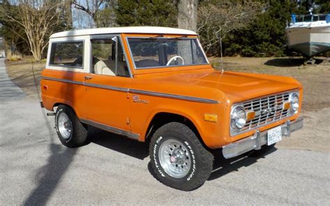 Uncut Survivor 1974 Ford Bronco Sport Barn Finds