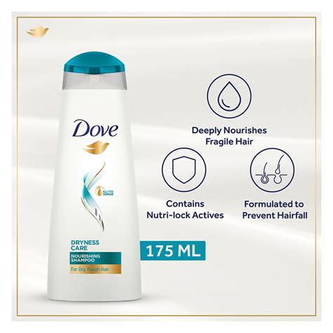 Purchase Dove Nutritive Solutions Dryness Care Shampoo For Dry Hair 175ml Online At Best Price