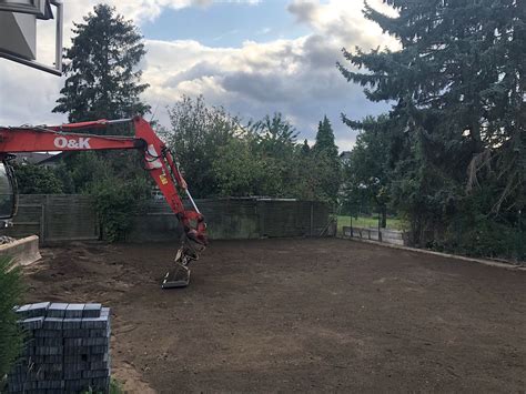 Garten Rodung Begradigung Schmitz Tiefbau