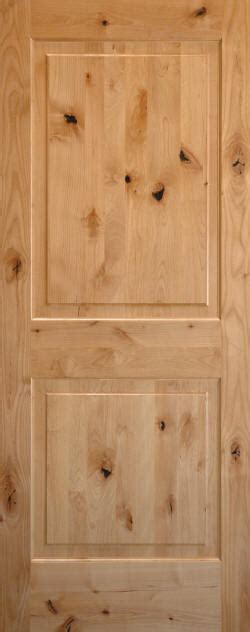 Knotty Alder 2 Panel Wood Doors Homestead Interior Doors