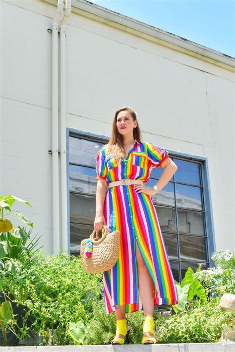 Pride Outfit | Pride outfit, Rainbow dress, Dresses