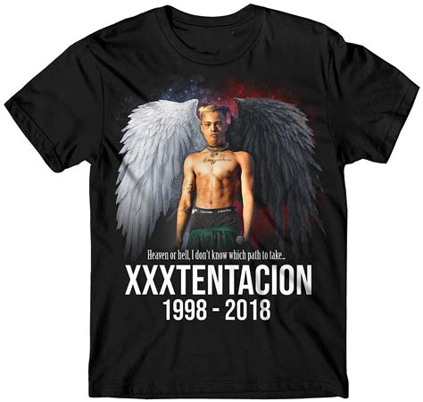 Xxxtentacion T Shirt Memorial T Shirt Rapper Rip T Shirt Hip Hop Revenge Sleeve Tops T