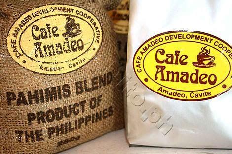 Amadeo coffee one of the product from Cavite.